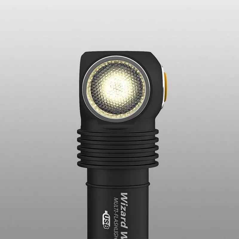 Armytek Lampe frontale LED Wizard WR Rouge et Blanche 1000 lumens