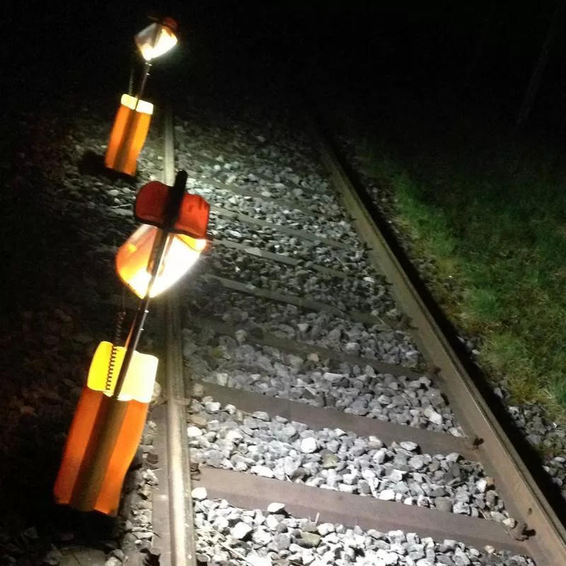 USE OF LED floodlight IN1600LB - 3200 LUMENS ON RAILROAD