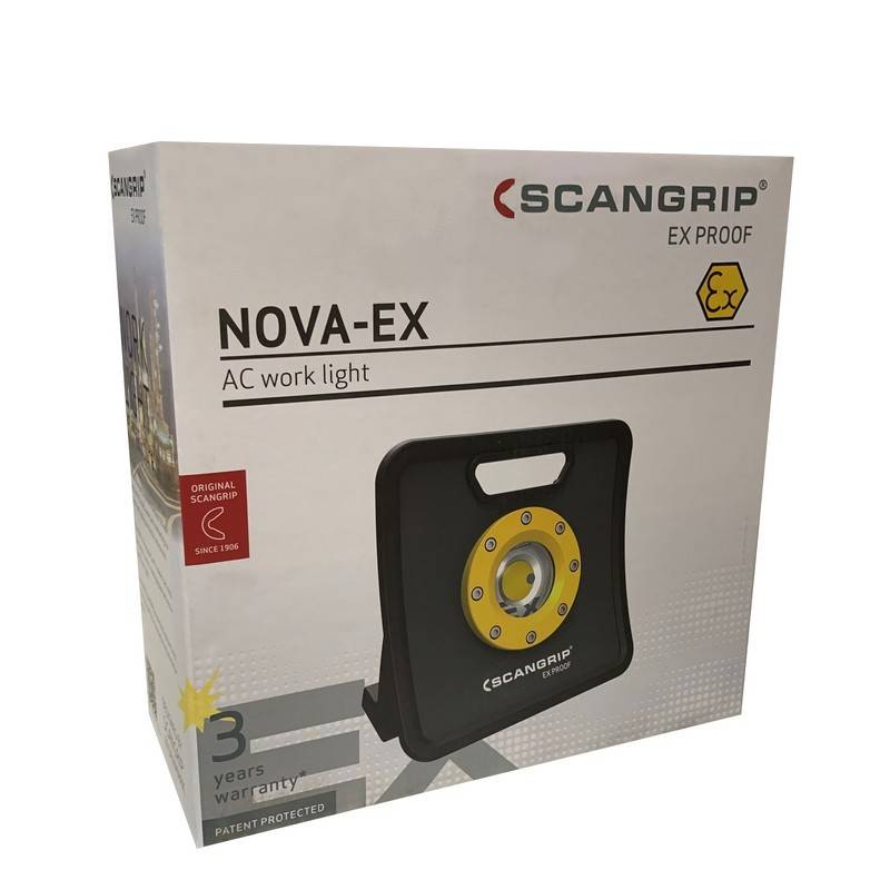 LED ATEX NOVA-EX Scangrip floodlight by Prolutech