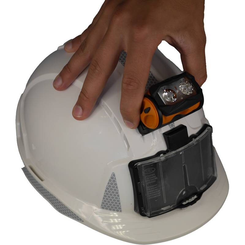 Lampe frontale BXR2.0 pour casque de chantier