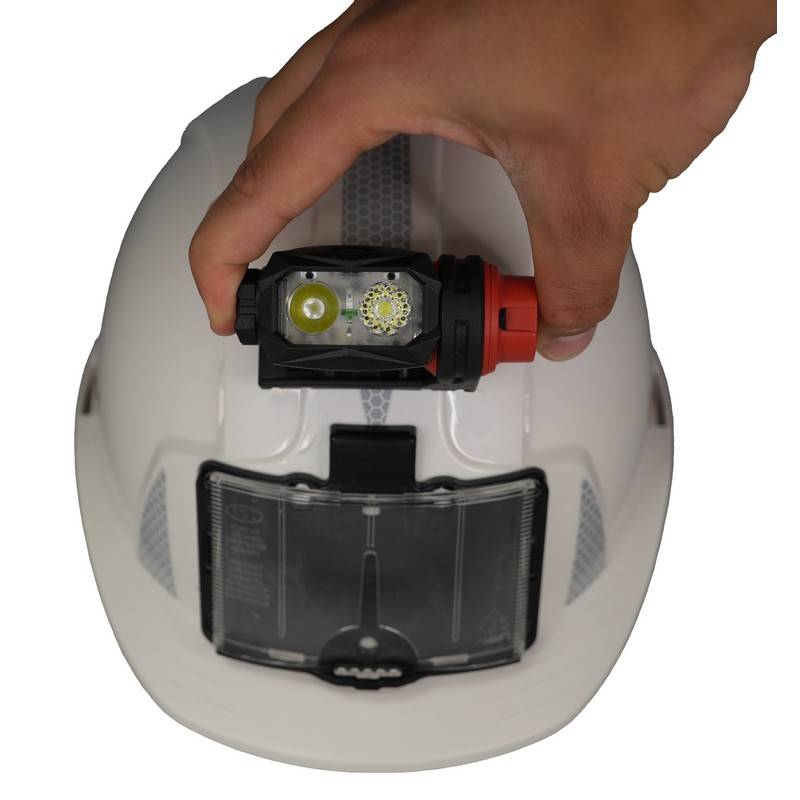 IXO1.0 LED-hoofdlamp voor veiligheidshelmen
