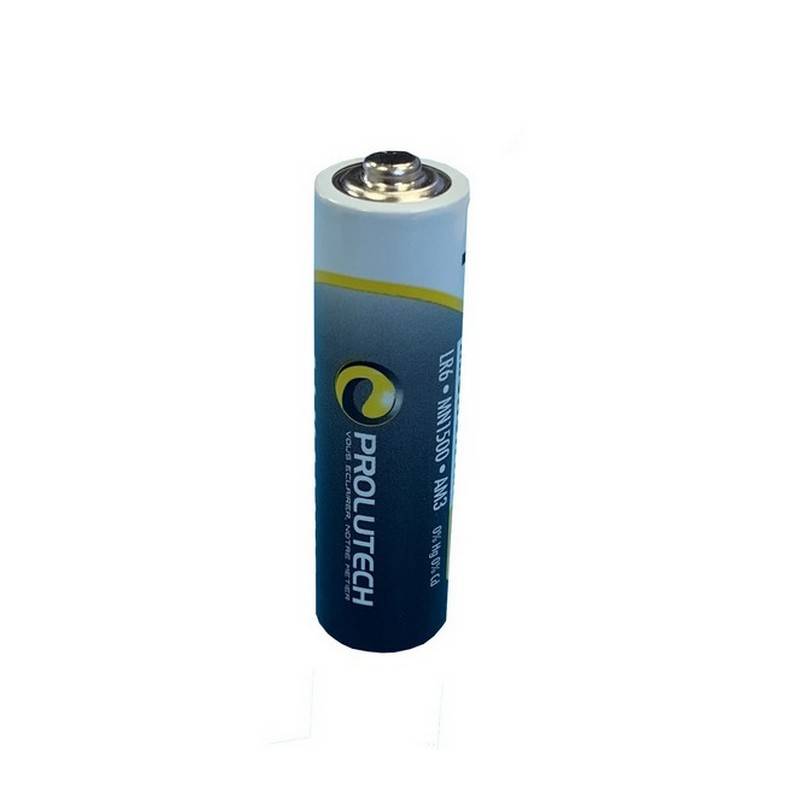 Professional alkaline AA Prolutech batteries