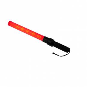 Rechargeable LED trafic baton Red - K-Sign