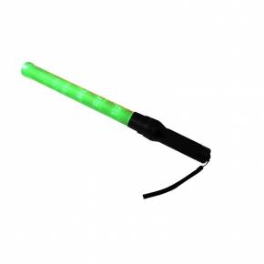 Rechargeable LED trafic baton Green - K-Sign