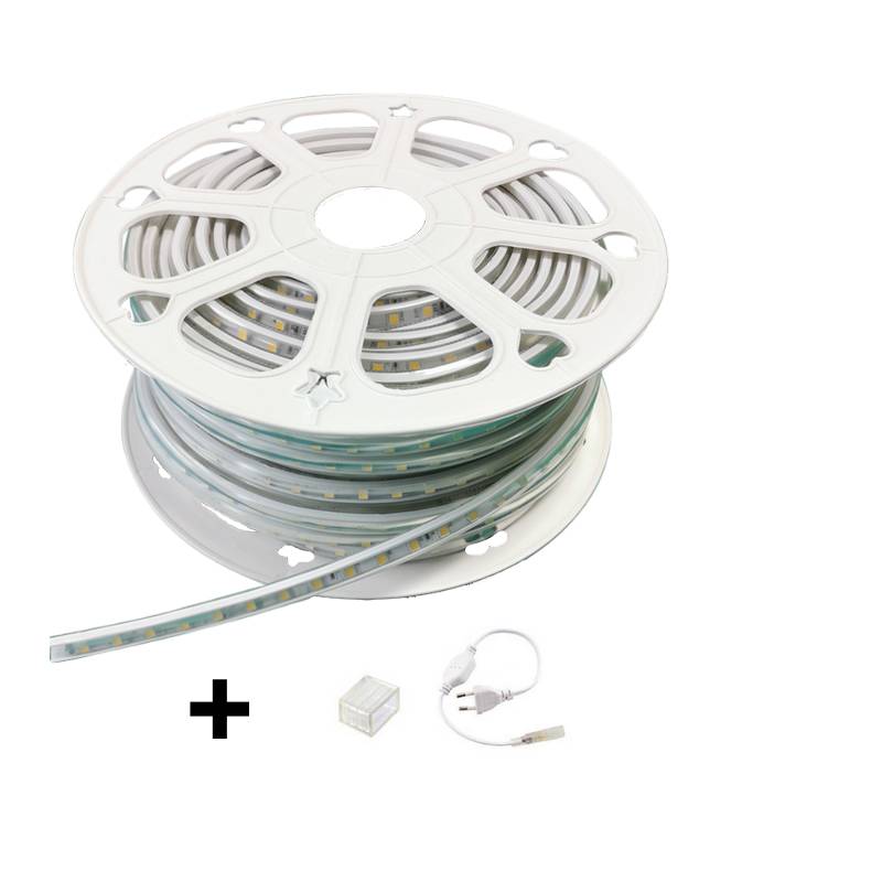 50 metre 230V LED ribbon and accessories pack