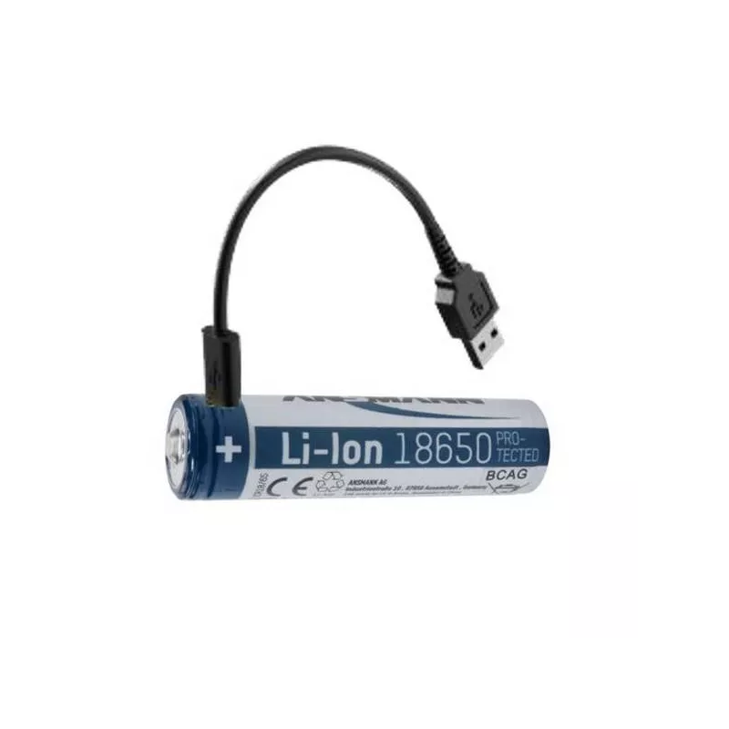 18650 Li-Ion uppladdningsbart batteri