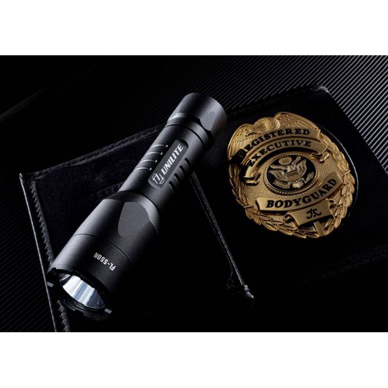 FL-550R rechargeable LED flashlight