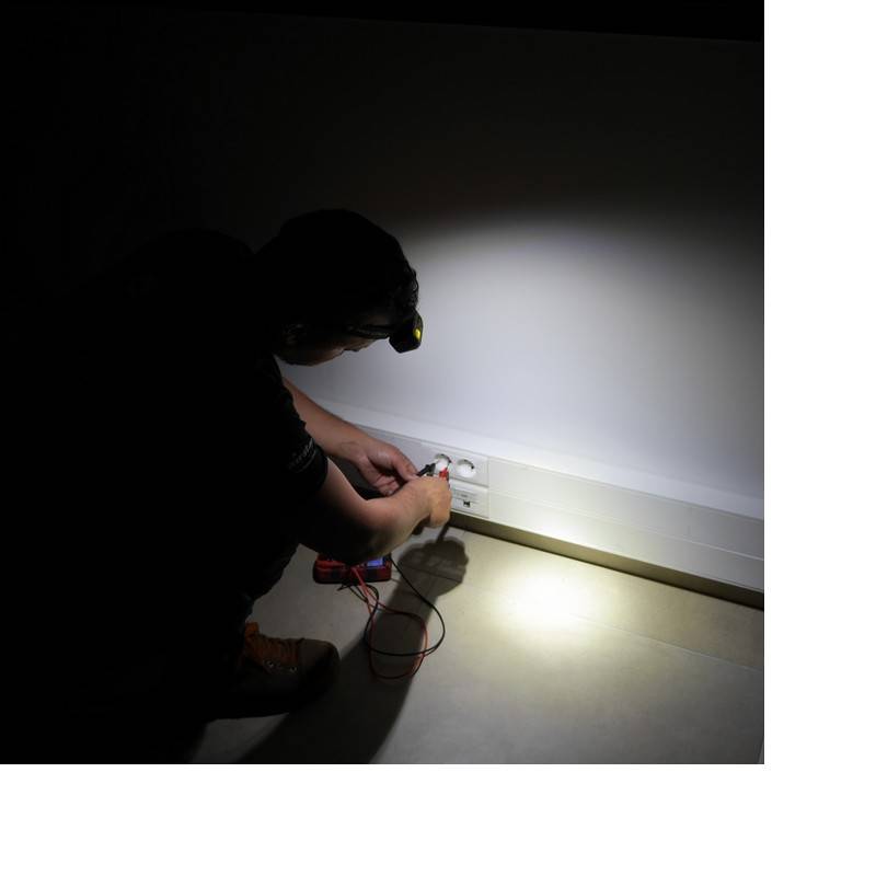 Maintenance lighting with the K-Light FRP510 headlamp