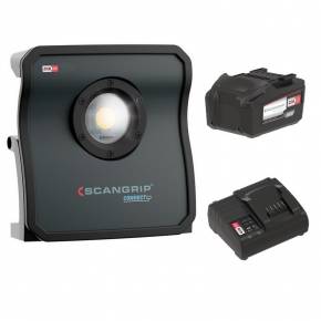 NOVA 10 connect scangrip projector pack with battery and charger