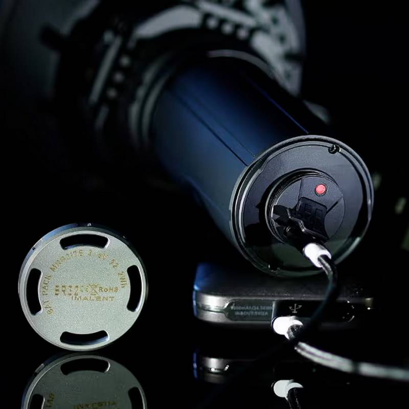 Ultra-powerful Imalent SR32 LED flashlight