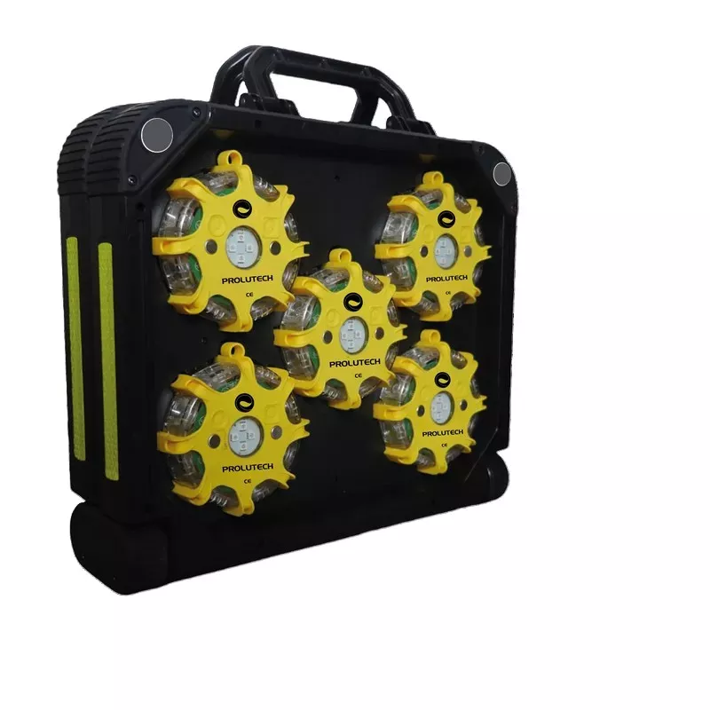 BSS10 K-Sign case of 10 LED beacons 3 colors