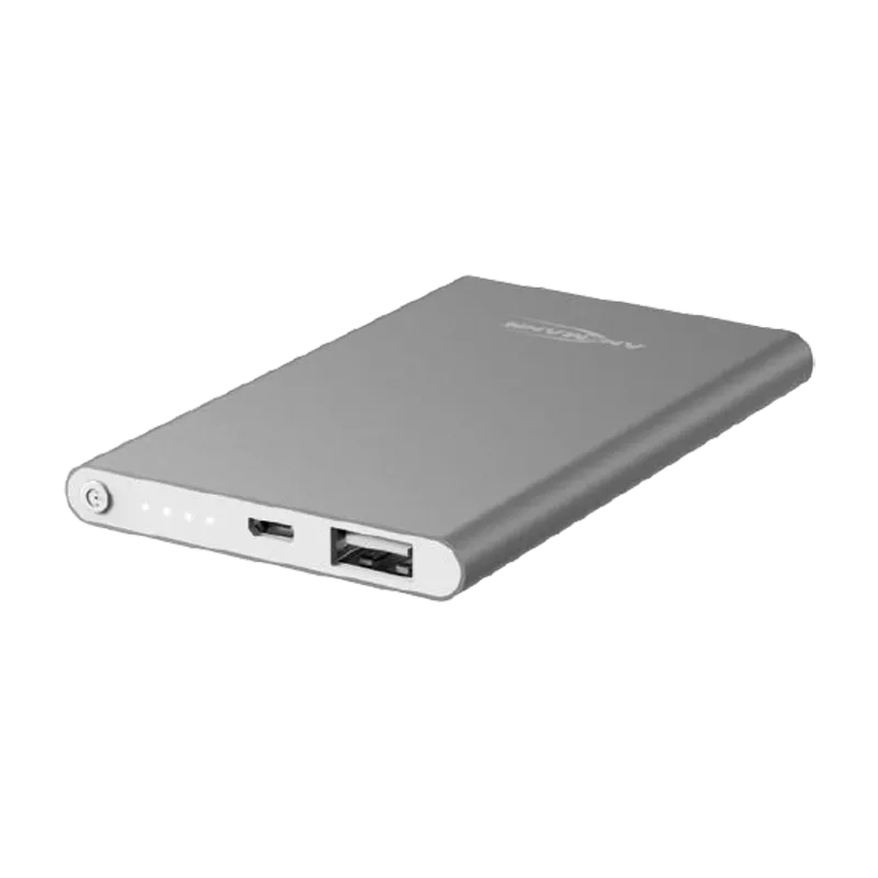 Powerbank 4000mAH Silber 5V