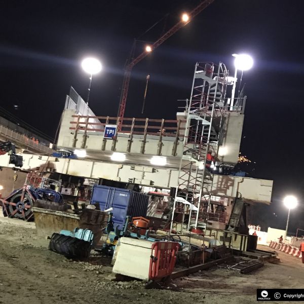 Eclairage travaux Génie Civil